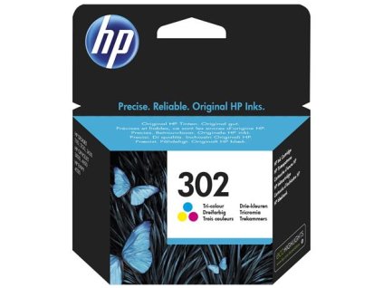 F6U65AE toner k tlačiarňam DeskJet 2130, HP 302 farbná, 4ml