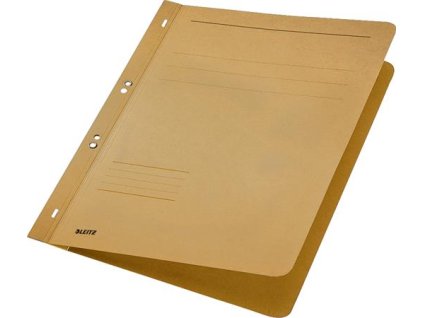 Rýchloviazač, závesný, kartónový, A4, LEITZ,  prírodný