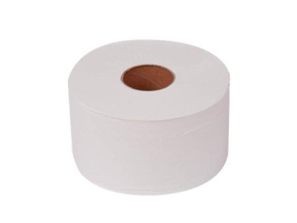 Toaletný papier, T2 systém, 2-vrstvový, priemer: 19 cm, "Mini Jumbo", biela