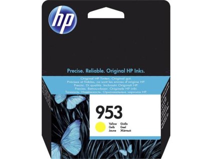 F6U14AE náplň do tlačiarní OfficeJet Pro 8210, 8700 séria, HP 953, žltá, 700 str.