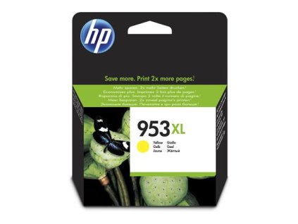 F6U18AE náplň do tlačiarní OfficeJet Pro 8210, 8700 séria, HP 953XL, žltá, 1,6k
