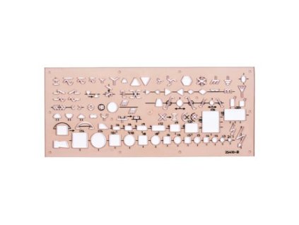 Elektronická šablóna, plastová, KOH-I-NOOR "703071"