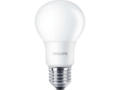 LED žiarovka, E27, guľa, 8W, 806lm, 2700K, A60, PHILIPS "CorePro"