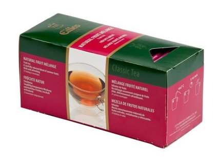 Ovocný čaj, 25x1,7g, EILLES "Natural fruit mélange"