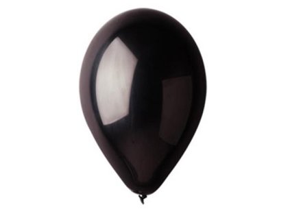 Balón, 26 cm, čierny