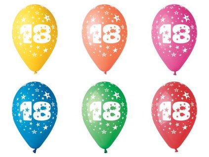 Balón, 26 cm, s číslo: 18