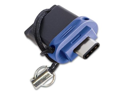 USB kľúč, 32GB, USB 3.2+USB-C adapter, VERBATIM "Dual"