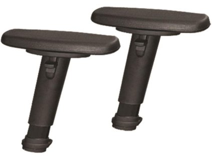 Opierky ku kancelárskym stoličkám, "AR08", čierne