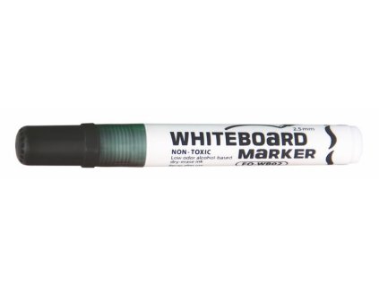 Popisovač na tabule, 2,5 mm, kužeľovitý, FLEXOFFICE "WB02", čierna