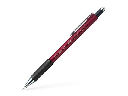Mikroceruzka, 0,5 mm, FABER-CASTELL "Grip 1345", červená