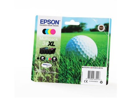 T34764010 toner multipack k tlačiarňam Workforce 3720DWF, 3725DWF, EPSON b+c+m+y, 48,7ml
