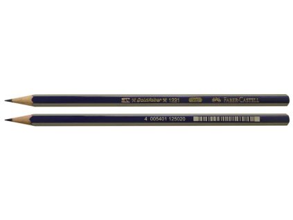Grafitová ceruzka, 2B, šesťhranná, FABER-CASTELL "Goldfaber"