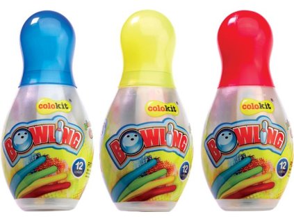 Voskovky, COLOKIT "Bowling", 12 rôznych farieb