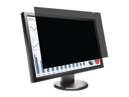 Filter na monitor, s ochranou voči nahliadnutiu, k monitoru, 24", 16:10, (519x325mm), KENSINGTON