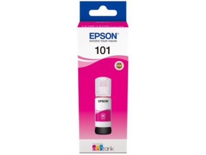 Atramentová náplň T03V3 k tlačiarni Ecotank L6190, EPSON červená, 70ml