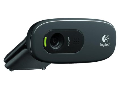 Webkamera, zabudovaný mikrofón, USB, LOGITECH, "C270"