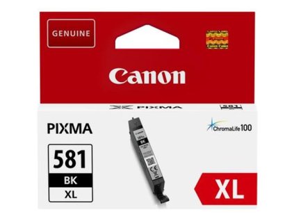 CLI-581BXL atramentová náplň pre Pixma TS7550, 8150, 9150 tlačiarne, CANON, čierna, 8,3ml