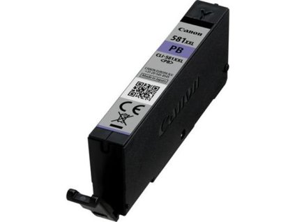 CLI-581PCXXL náplň do Pixma TS7550, 8150, 9150 tlačiarní, CANON, modrá, 11,7ml