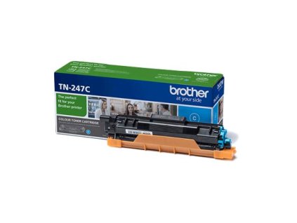 TN247C Laserový  toner k tlačiarňam HL-L3210, HL-L3270, DCP-L3510, MFC-L3730, BROTHER,  modrý, 2,3k