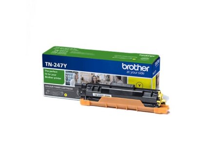 TN247Y Laserový toner k tlačiarňam  HL-L3210, HL-L3270, DCP-L3510, MFC-L3730, BROTHER, žltý, 2,3k