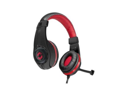 Herné slúchadlá, s mikrofónom, drôtové, gaming, 3.5 mm jack, SPEEDLINK "Legatos", čierne