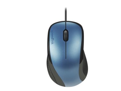 Myš, drôtová, optická, USB, SPEEDLINK "Kappa", modrá