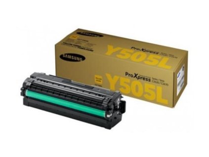 CLT-Y505L toner pre SL-C2620DW, SL-C2670FW tlačiarne, SAMSUNG, žltý, 3,5k