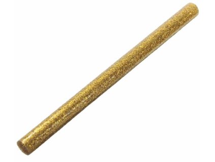 Trblietavé tavné tyčinky, do lepiacej pištole, 3 ks, 11 x 200 mm, zlatá