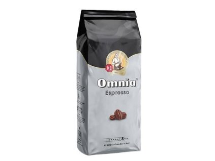 Káva, pražená, zrnková, talianske praženie, 1000 g, DOUWE EGBERTS „Omnia Espresso“