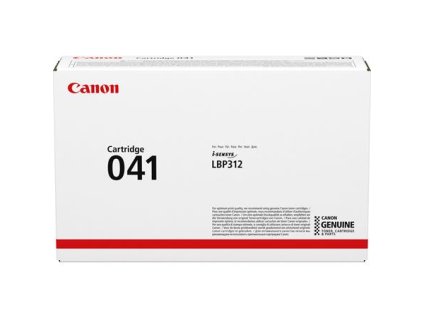 CRG-041 laserový toner i-SENSYS k tlačiarňam LBP312x, CANON, čierna, 10k