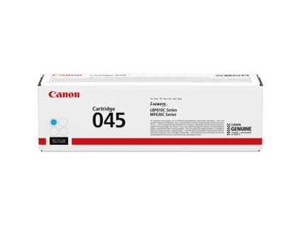 CRG-045 laserový toner i-SENSYS k tlačiarňam LBP613Cdw, LBP611Cn MF635Cx, MF633Cdw, MF631Cn, CANON, cyan, 1,3k