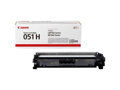 CRG-051H laserový toner i-SENSYS k tlačiarňam LBP162dw, MF269dw, MF267dw, MF264dw, CANON, čierna, 4,1k