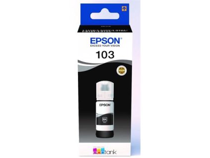T00S14A náplň do tlačiarní EcoTank L3110, L3150, L1110, EPSON 103, čierna, 65 ml