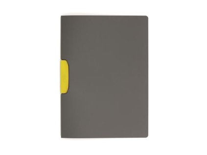 Rýchloviazač, s klipom, A4, DURABLE "DURASWING® COLOR 30", žltý