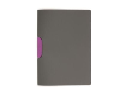 Rýchloviazač, s klipom, A4, DURABLE "DURASWING® COLOR 30", ružový