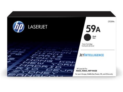 CF259A Laserový toner do tlačiarní LaserJet Pro M404, MFP M428, HP 59A, čierna, 3k