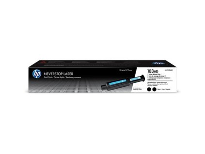 W1103AD laserový toner k tlačiarňam Neverstop 1000, 1200, HP 103AD, čierna, 2*2,5k