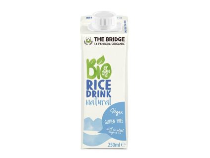 Ryžový nápoj, bio, 0,25 l, THE BRIDGE