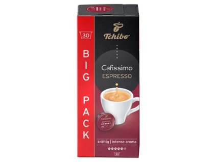 Kávové kapsule, 30 ks, TCHIBO "Cafissimo Espresso Intense"