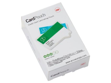 Laminovacia fólia, 125 mikr., 54x86 mm, GBC