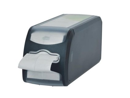 Zásobník na servítky, 14,3x12,1x32,6 cm, pultový, N14 systém, Signature line, TORK "Xpressnap® Fit", čierna