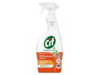 Čistiaci sprej do kuchyne, odmasťujúci, 750 ml, CIF "Cleanboost"