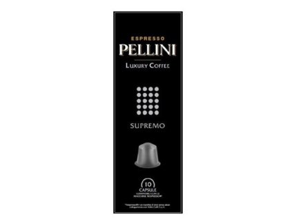 Kávové kapsule, do kávovarov Nespresso®, 10 ks, PELLINI "Supremo"