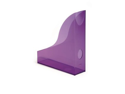 Zakladač, plastový, 73 mm, DURABLE, "Basic", priehľadný fialový