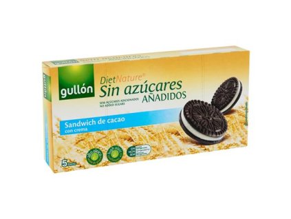 Sušienky, so sladidlom, 210 g, GULLÓN, kakaové plnené krémom