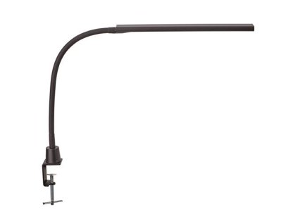 Stolová lampa, LED, stmievateľná, s uchytením, MAUL "Pirro", čierna