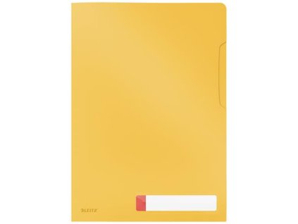 Euroobal, "L", A4, PP, LEITZ "Cosy Privacy", teplá žltá