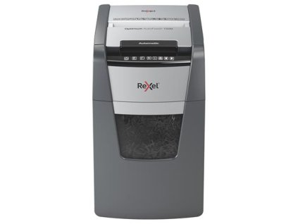 Skartovací stroj, mikrokonfety, 130 listov, REXEL, "Optimum AutoFeed+ 130M"