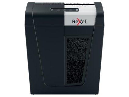 Skartovací stroj, mikrokonfety, 4 listy, REXEL, "Secure MC4"
