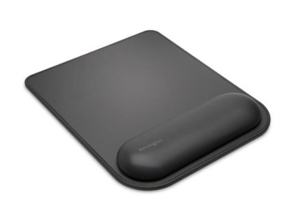 Podložka pod myš s opierkou zápästia, gélová výplň, KENSINGTON "ErgoSoft™", čierna